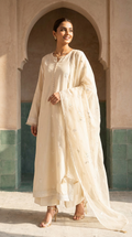 Afsana | 3 PC Organza Dupatta