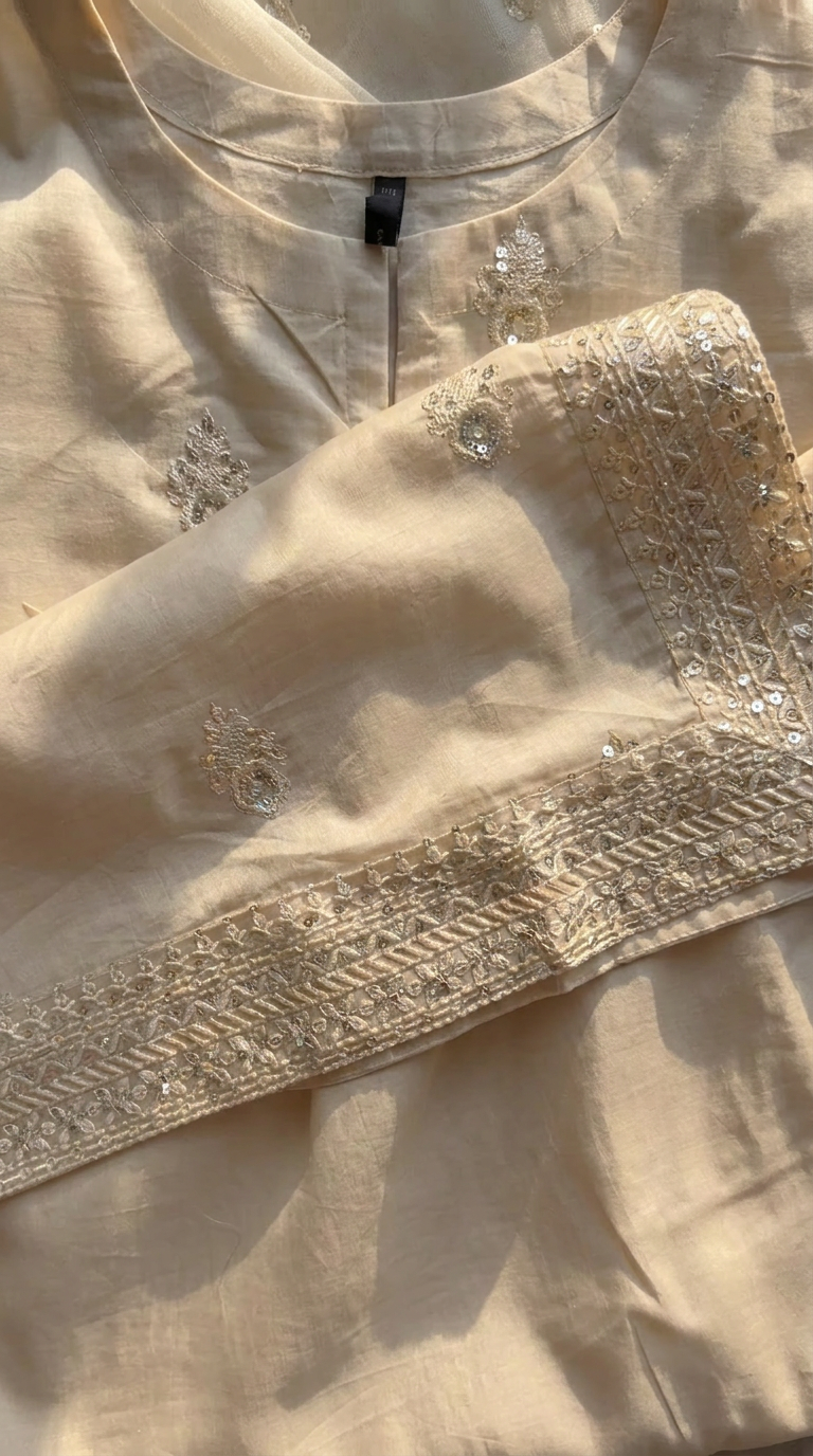 Afsana | 3 PC Organza Dupatta