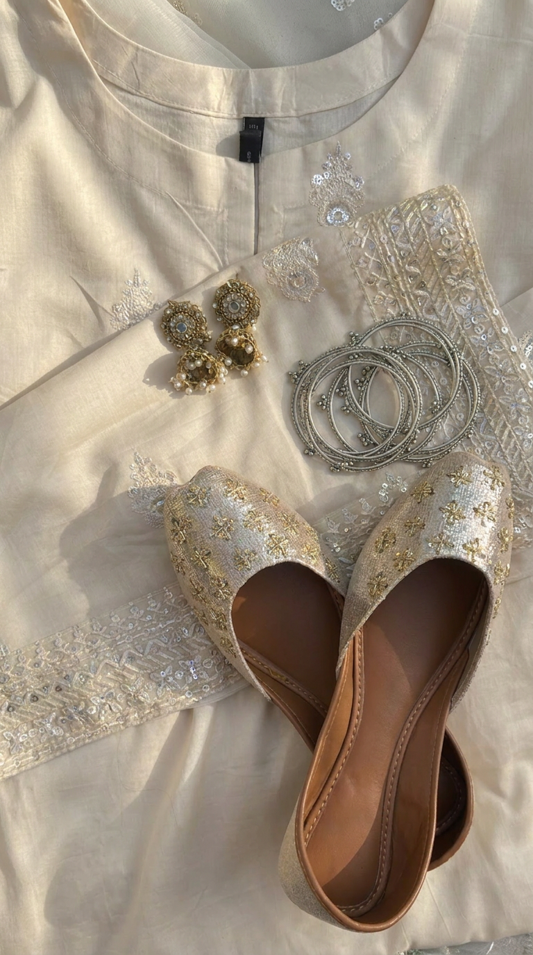 Afsana | 3 PC Organza Dupatta