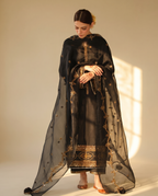 Andhera| 3PC Organza Dupatta