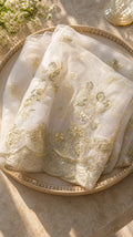 Chand | Organza Dupatta | White