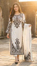 Suroor | 3 Piece Organza
