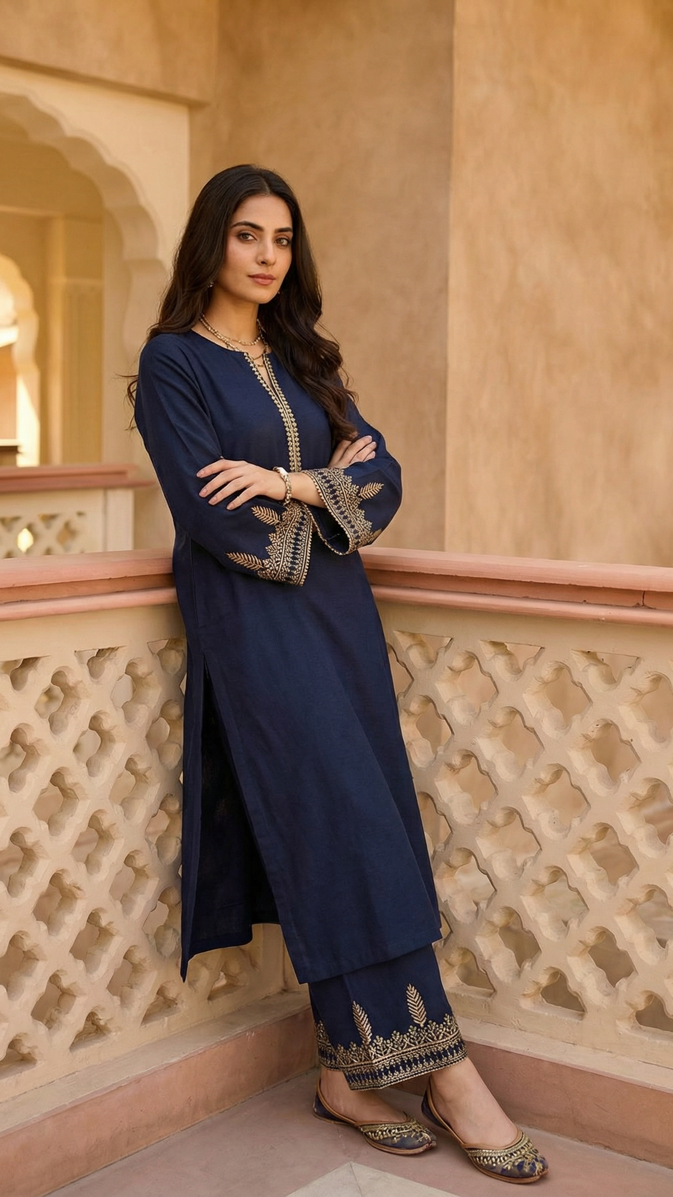 Delara | 2 PC Embroidered