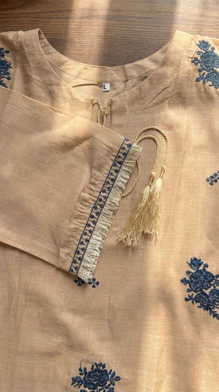 Delneshin | 2 PC Embroidered