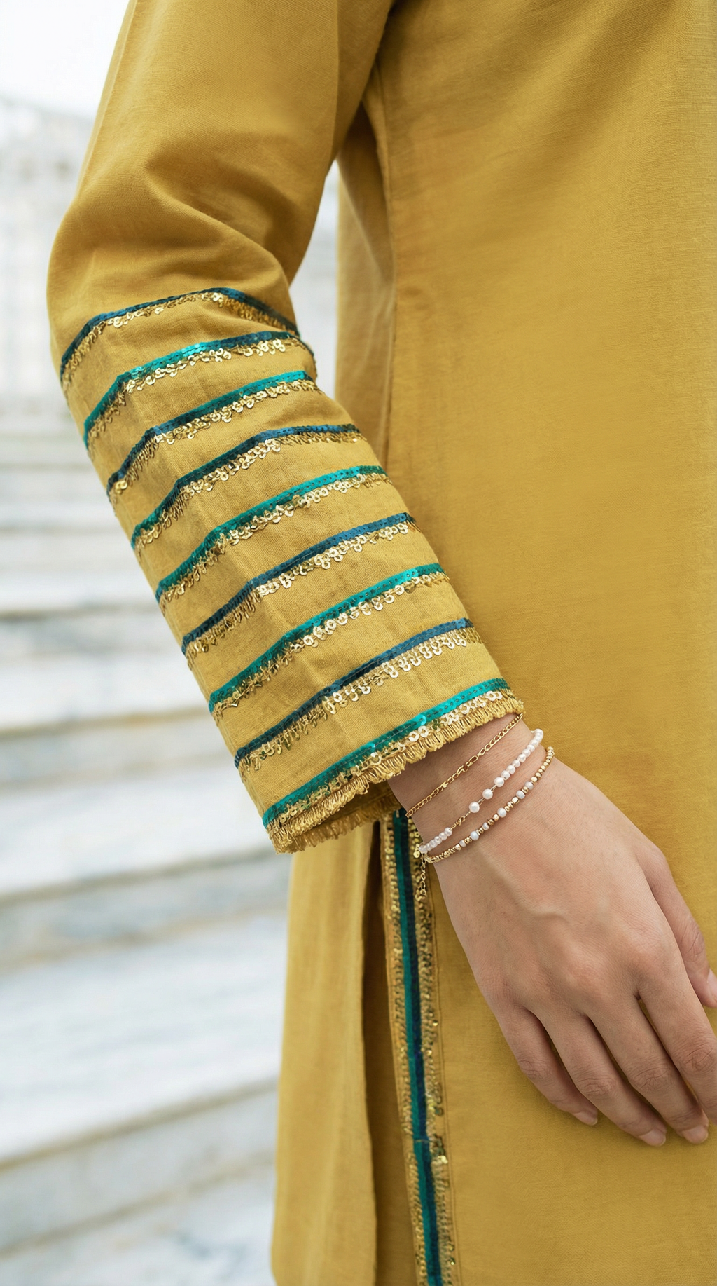 Mauj | 2PC Embroidered