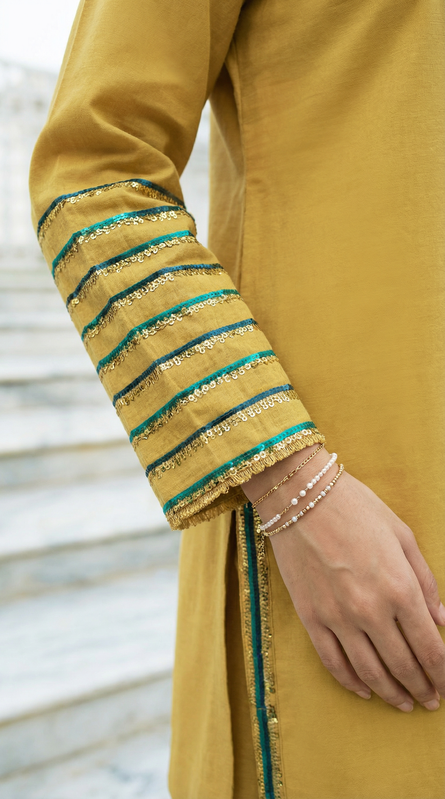 Mauj | 2PC Embroidered