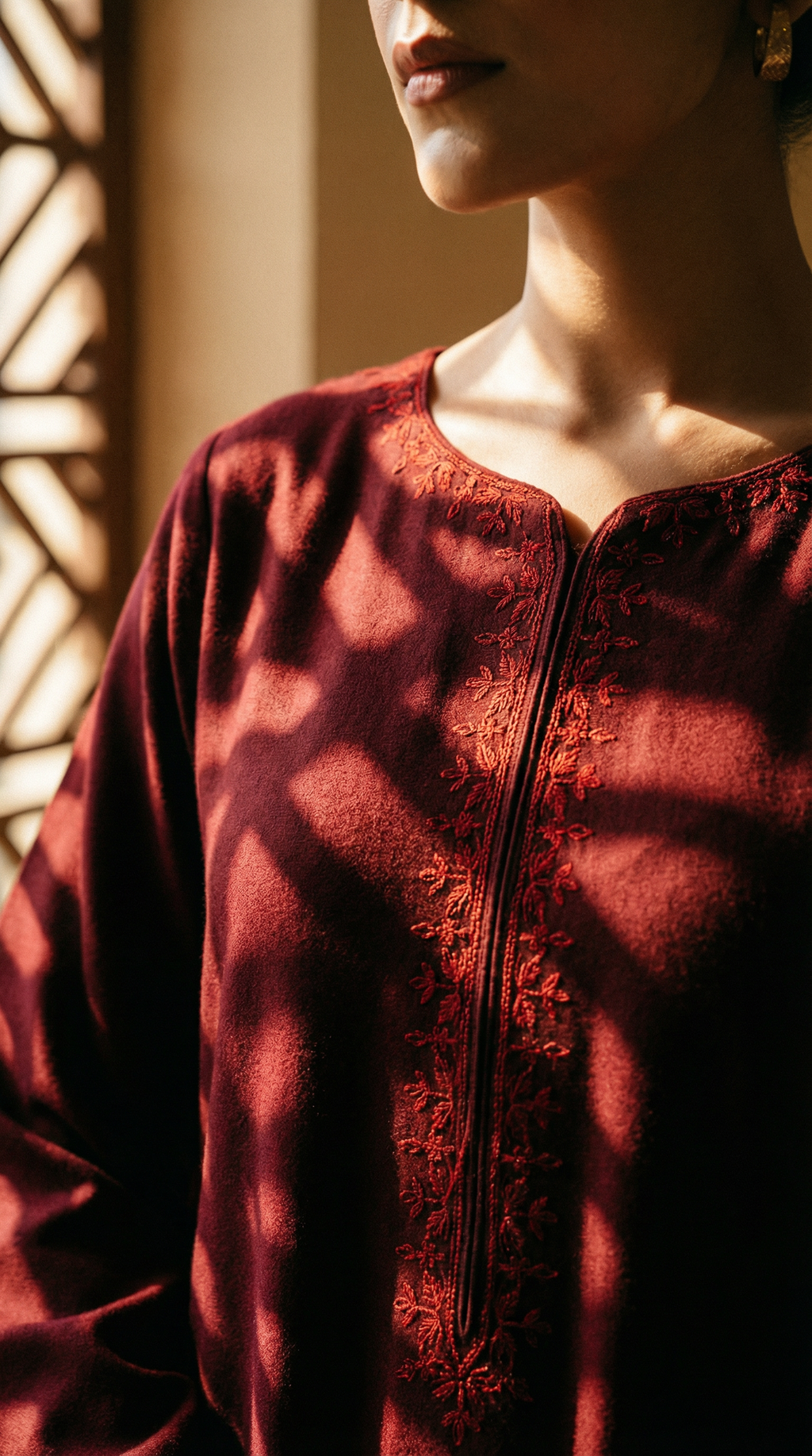 Junoon | 3 PC Embroidered Dupatta
