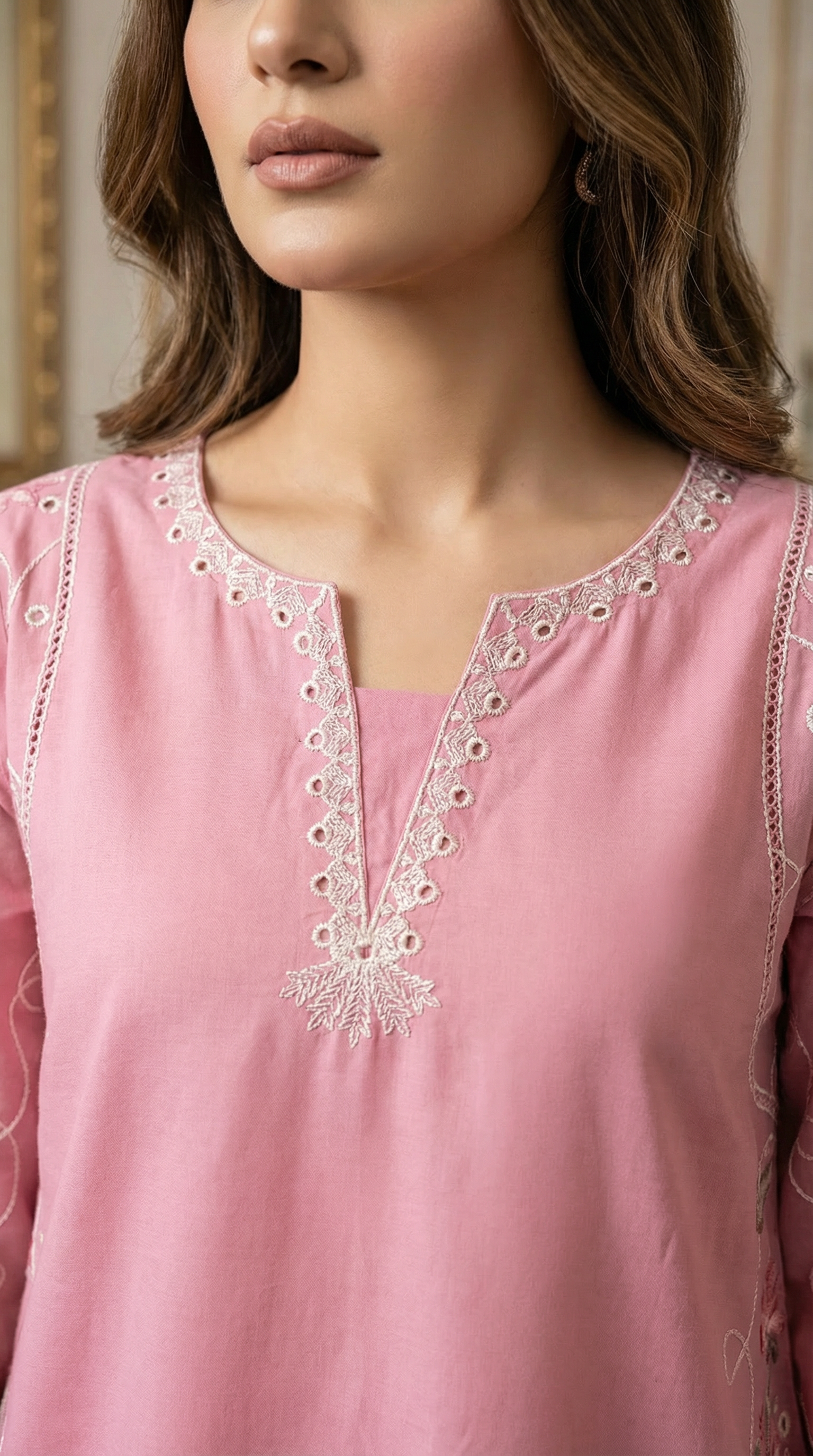 Fughan | 3 PC Net Dupatta