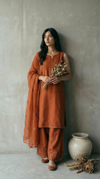 Afreen | 3PC Chiffon Dupatta
