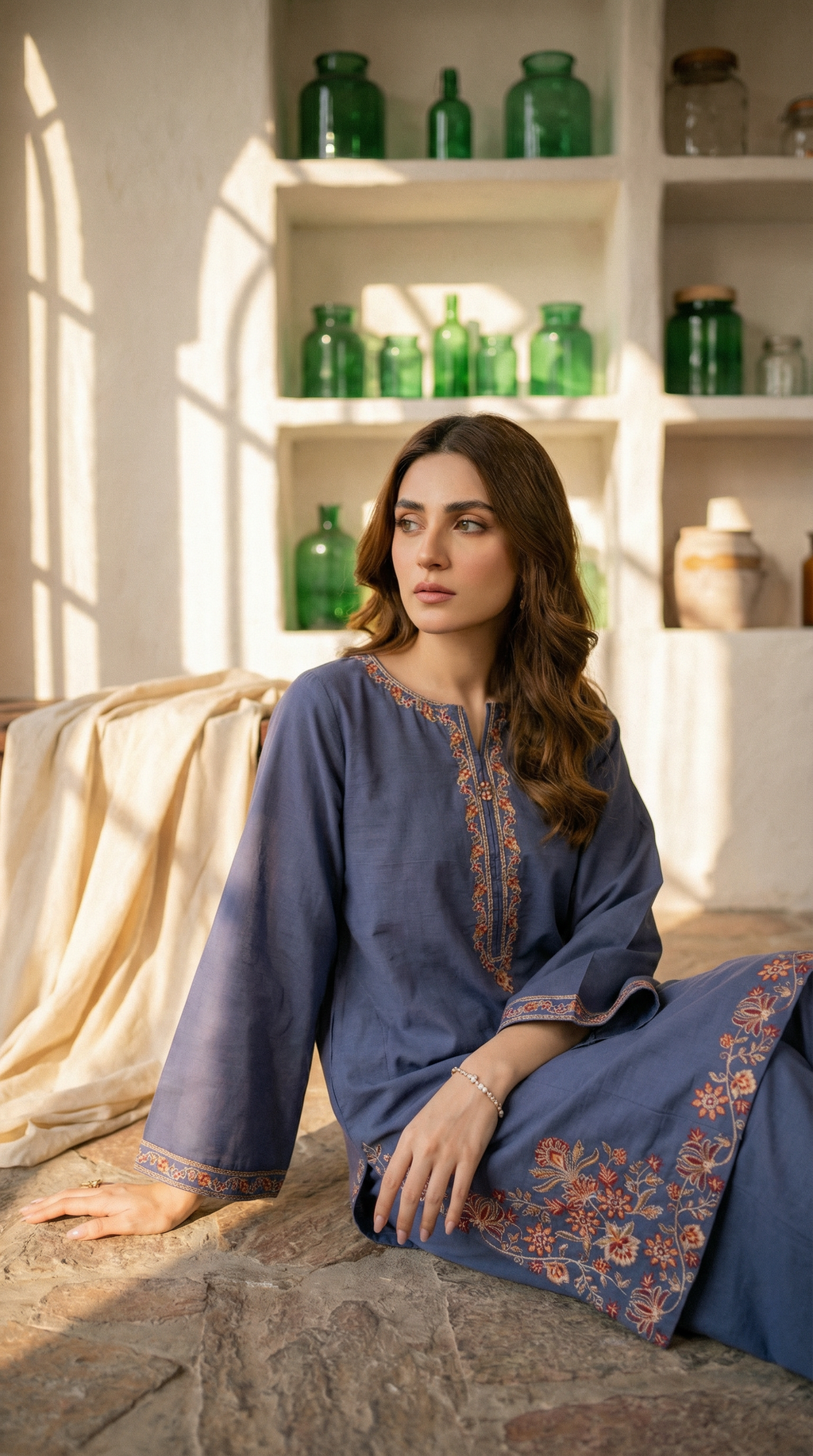 Safar | 2PC Embroidered Suit
