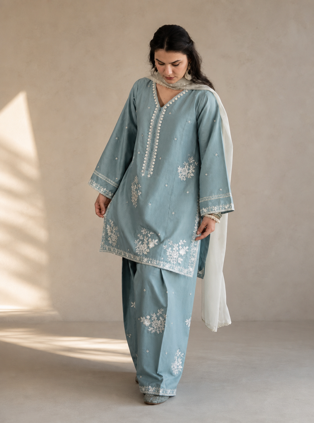 Khwaab | 3 PC Embroidered Suit