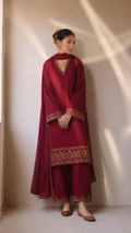 Jaana 3PC Embroidered Suit