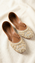 Ronaq | Fancy Khussa | Ivory Gold