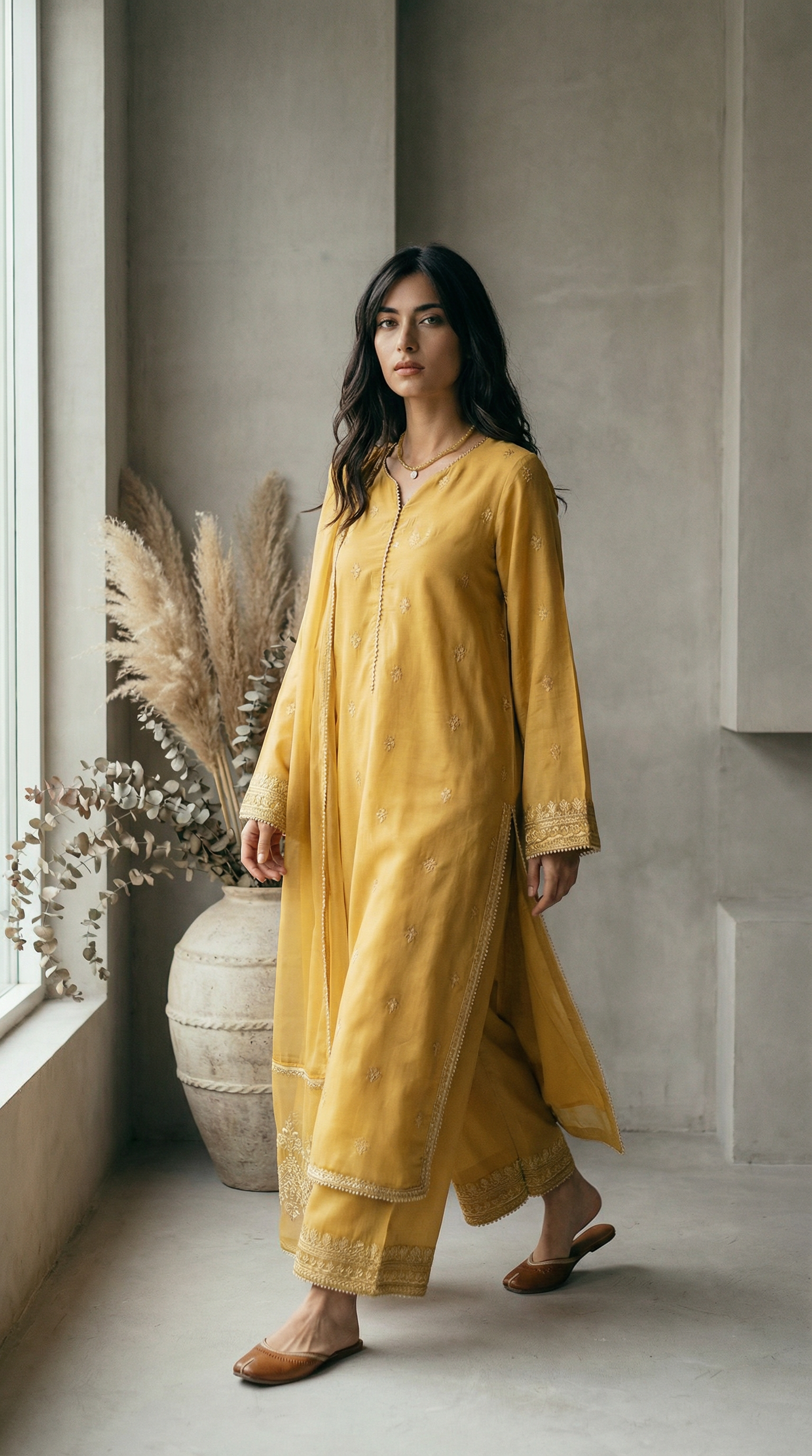 Naqsh | 3 PC Organza Dupatta