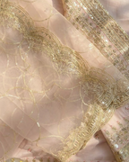 Gulabi | 3PC Organza Dupatta