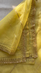 Silsila | 3PC Organza Dupatta
