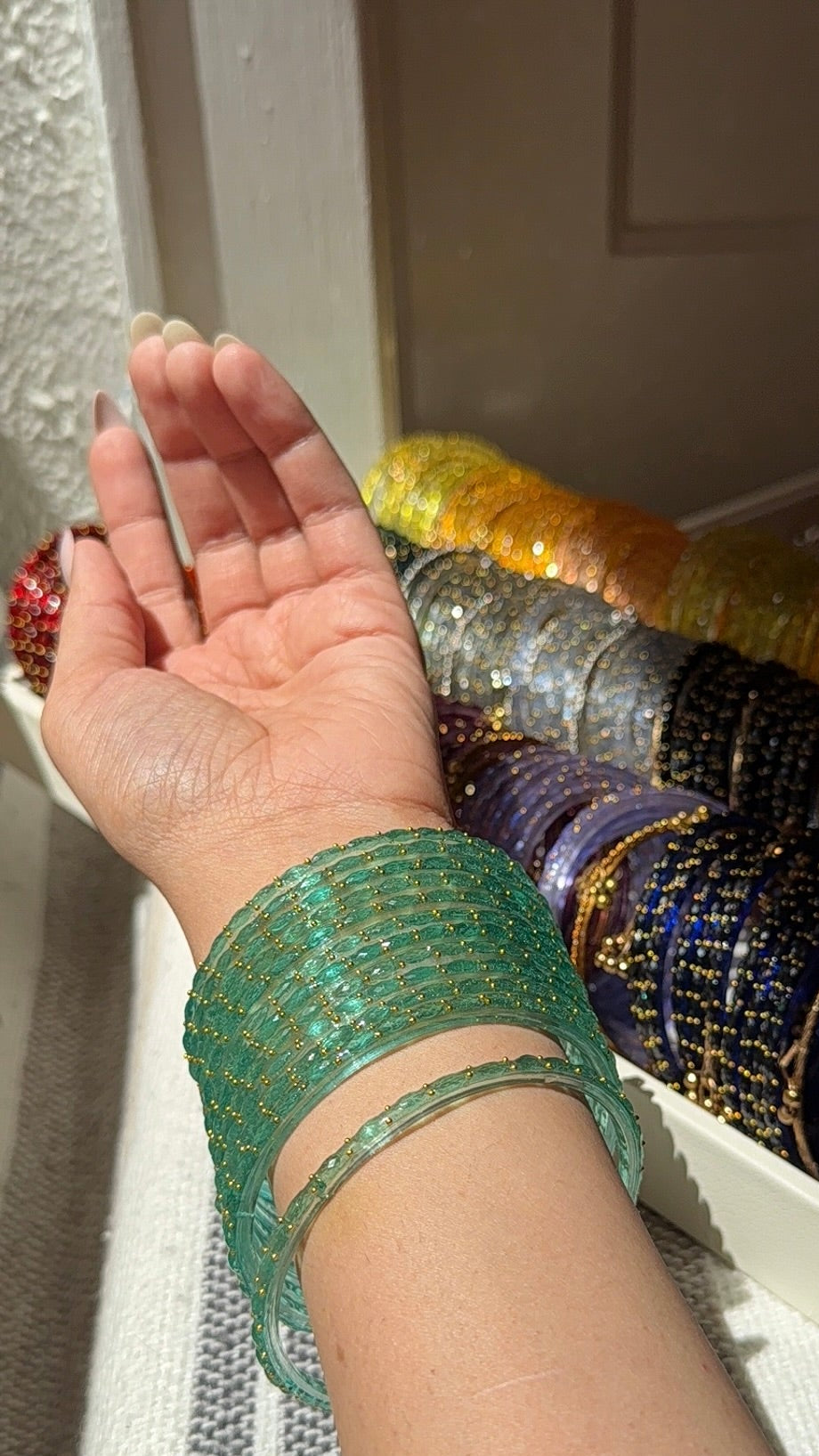 Glass Bangles Only - 2.10