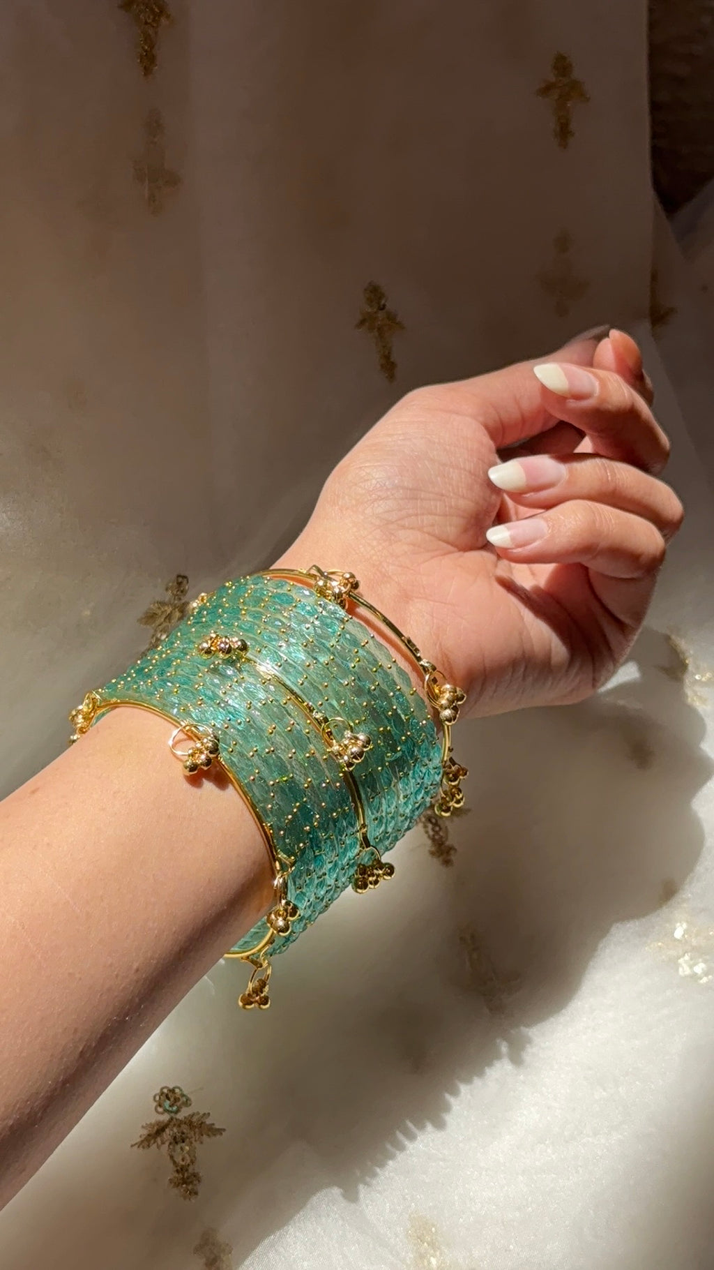 Kashmiri Bangle Set - 2.6