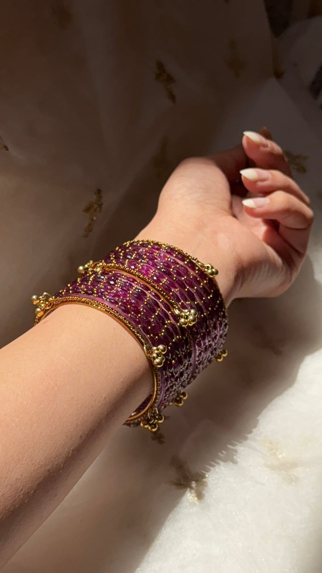 Kashmiri Bangle Set - 2.6