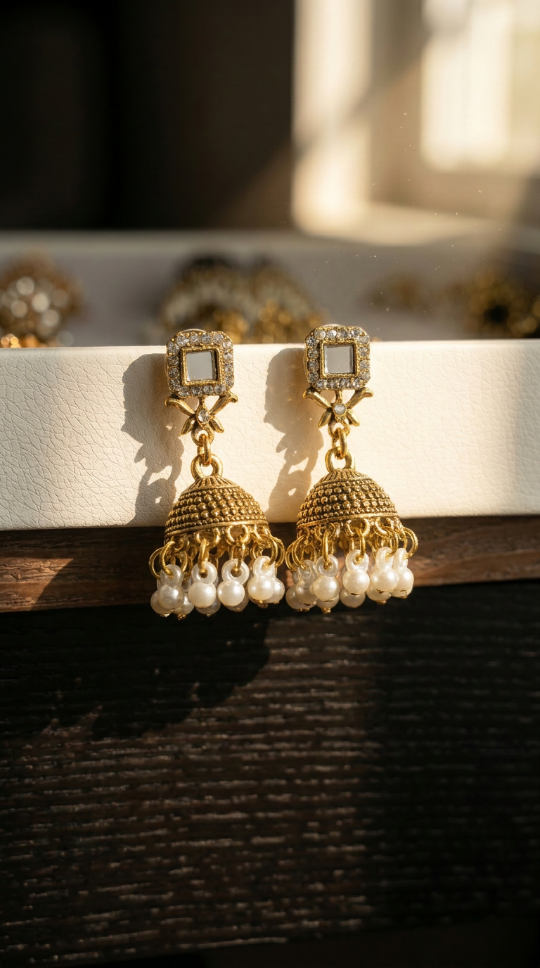 Shehnai Earrings