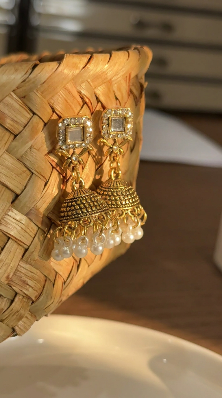 Shehnai Earrings