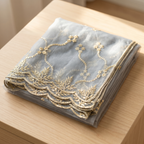 Moonstone Organza Dupatta I Grey