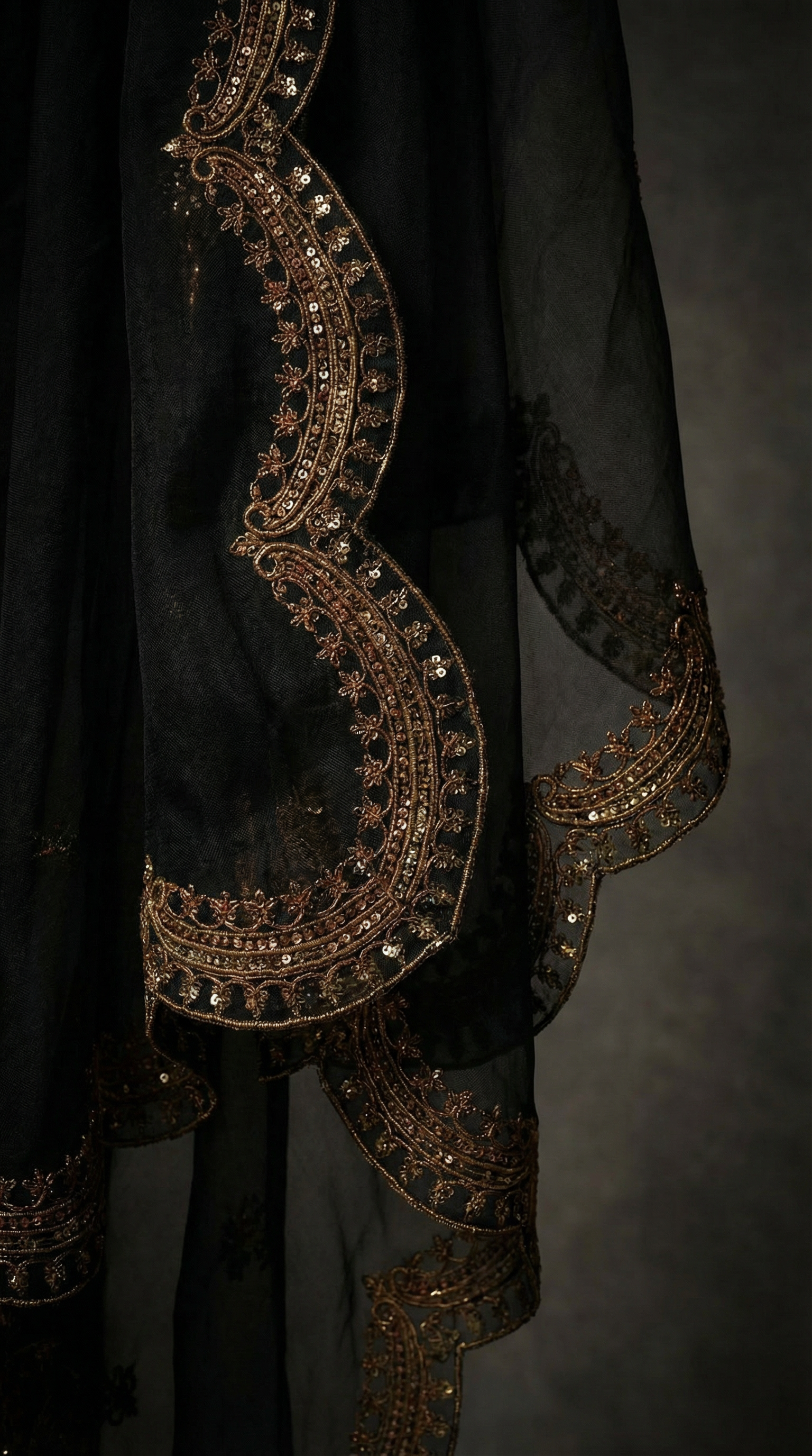 Anarkali | 3PC Organza Dupatta