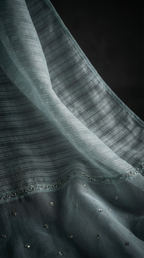 Delpazir | 3 PC Organza Dupatta