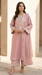 Afsaneh | 3 PC Chiffon Dupatta