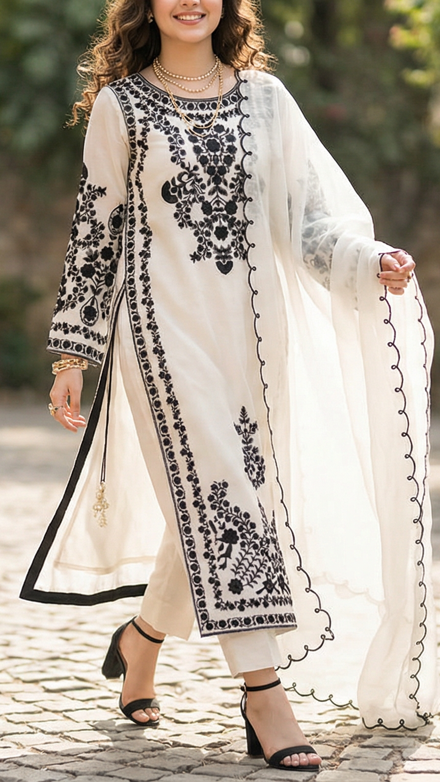 Suroor | 3 Piece Organza