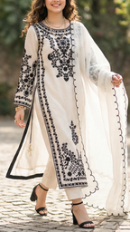 Suroor | 3 Piece Organza