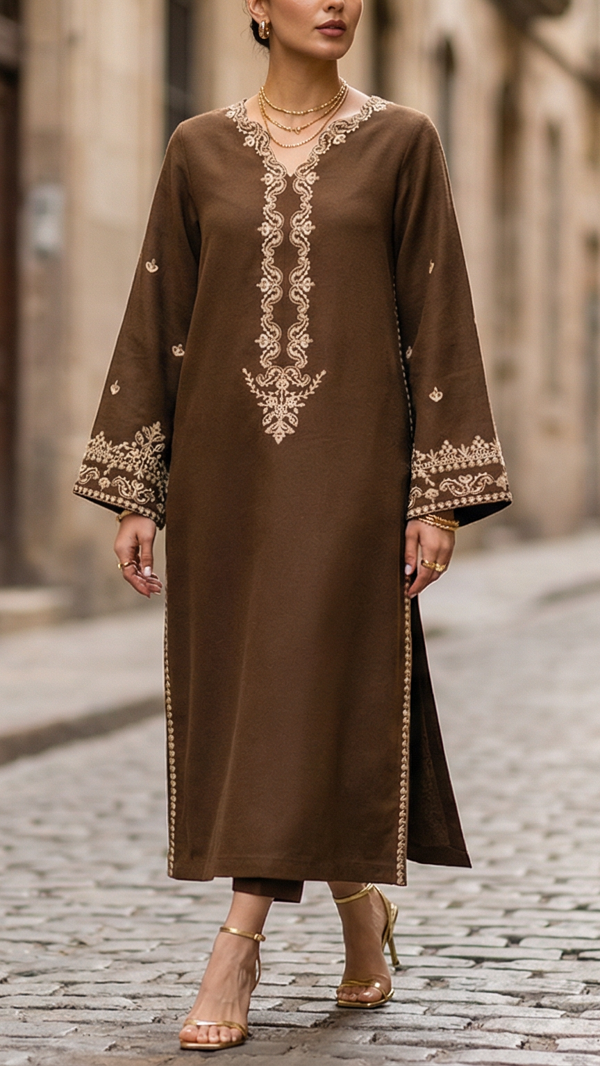 Zamin | 2 PC Embroidered