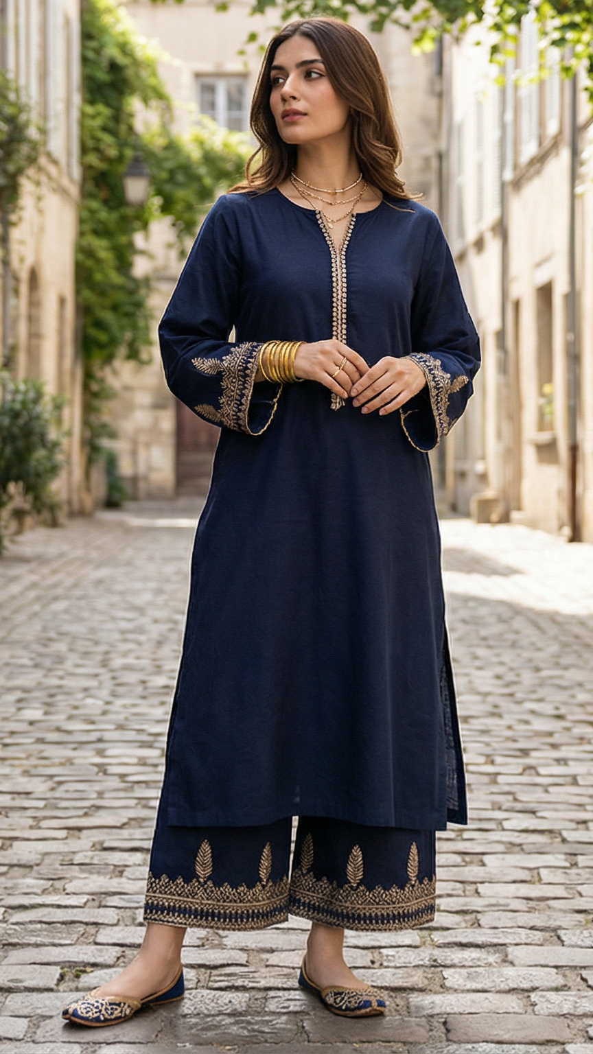 Delara | 2 PC Embroidered