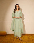 Riwaayat | 3PC Organza Dupatta