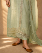 Riwaayat | 3PC Organza Dupatta