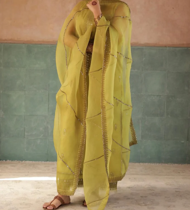 Silsila | 3PC Organza Dupatta