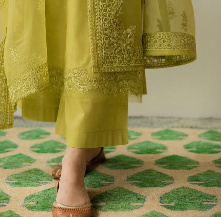 Nazanin | 3 PC Organza Dupatta
