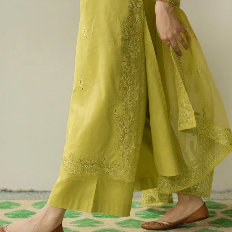 Nazanin | 3 PC Organza Dupatta