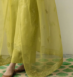 Nazanin | 3 PC Organza Dupatta