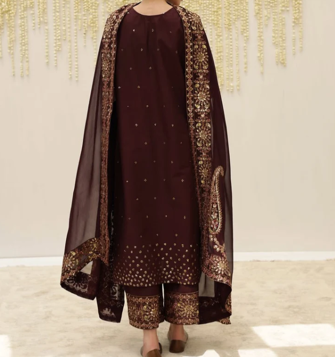 Andaaz | 3 PC Chiffon Dupatta