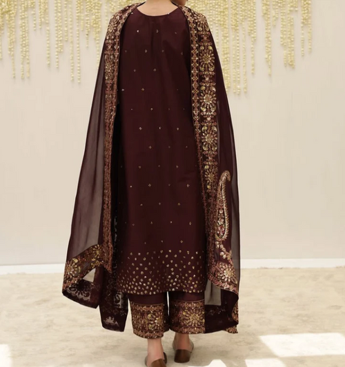 Andaaz | 3 PC Chiffon Dupatta