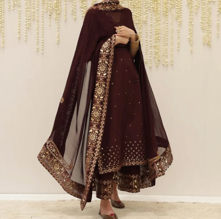 Andaaz | 3 PC Chiffon Dupatta