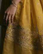 Sunehri | 3PC Organza Dupatta