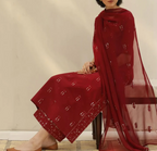 Tamana | 3 PC Organza Dupatta