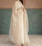 Afsana | 3 PC Organza Dupatta